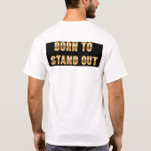 私たちを立たせるために生まれた Tシャツ (裏面)