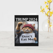 私たちを食べないで トランプ2024 カード (黄色い花)