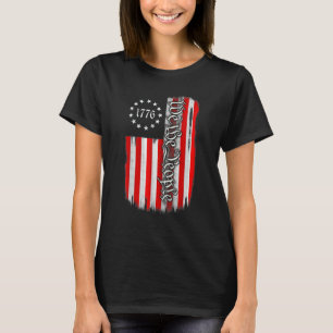 私たちアメリカ人歴史1776独立D Tシャツ