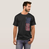 私たちアメリカ国民の旗 Tシャツ (正面フル)