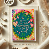 私たちインスパイアが出会う人々は引用文を刺激する カード