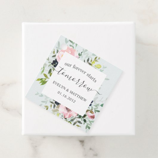 私たちエレガントの永遠の明日から青いフローラ フェイバータグ (インサイチュ)