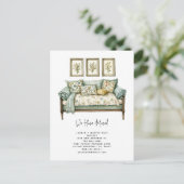 私たちエレガントは水の色のフローラを移動した 案内ポストカード (スタンド正面)