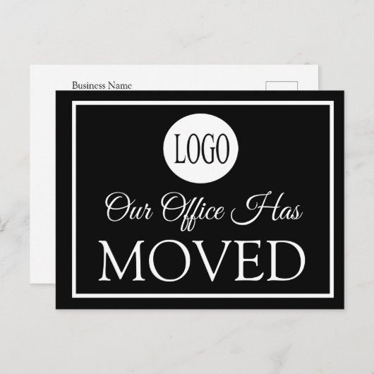 私たちカスタムのオフィスが移動はがき シーズンポストカード (正面/裏面)