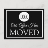 私たちカスタムのオフィスが移動はがき シーズンポストカード (正面)