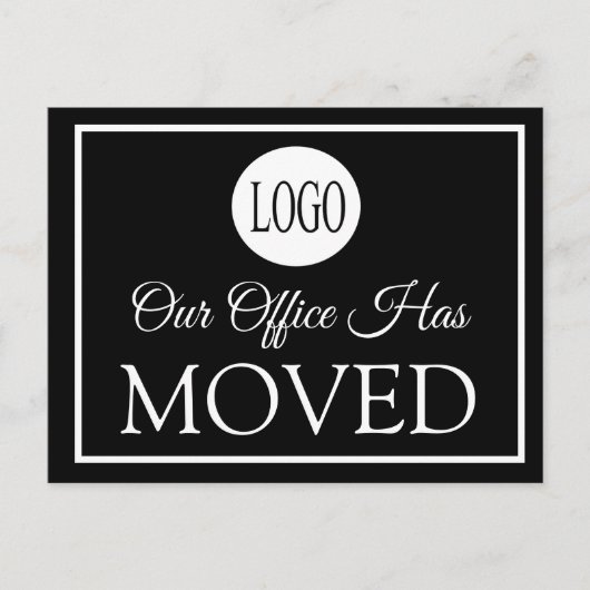 私たちカスタムのオフィスが移動はがき シーズンポストカード (正面)