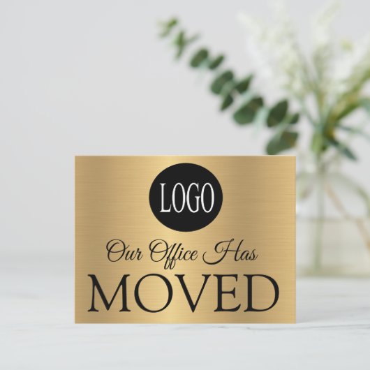 私たちカスタムのオフィスが移動はがき シーズンポストカード (スタンド正面)