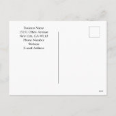 私たちカスタムのオフィスが移動はがき シーズンポストカード (裏面)