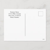 私たちカスタムのオフィスが移動はがき シーズンポストカード (裏面)