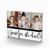 私たちカスタムは、おじいちゃん写真が大好き フォトブロック (右)