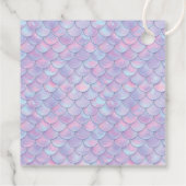 私たちカラフルの小さな人魚のすべての年齢誕生日 フェイバータグ (裏面)