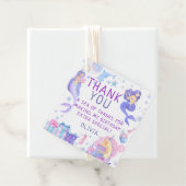 私たちカラフルの小さな人魚のすべての年齢誕生日 フェイバータグ (インサイチュ)