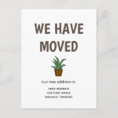 私たちシンプルは動いた 案内ポストカード (正面)