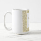 私たちパーソナライズされたからのハッピーバースデーすべてのマグカップ コーヒーマグカップ (左)