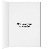 私たちパーソナライズされたが愛するパパ写真父の日 (内側 (右))