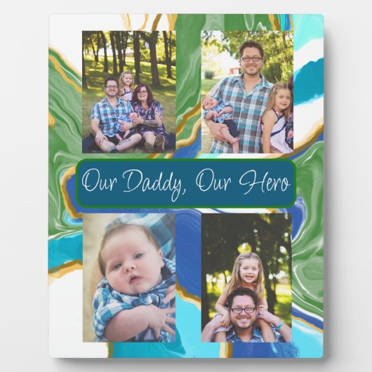 私たちパーソナライズされたのヒーローのプラーク フォトプラーク (正面)