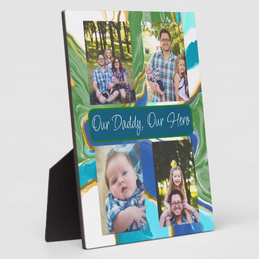 私たちパーソナライズされたのヒーローのプラーク フォトプラーク (側面)