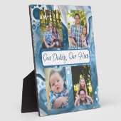 私たちパーソナライズされたのヒーロー、私たちのパパ フォトプラーク (側面)