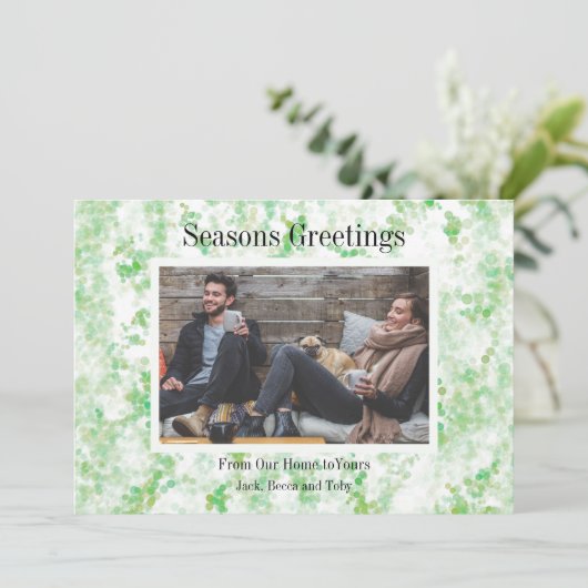 私たちパーソナライズされたの家からの四季折々の挨拶 (スタンド正面)