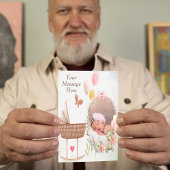 私たちパーソナライズされたの新生児発表 シーズンカード