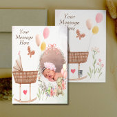 私たちパーソナライズされたの新生児発表 シーズンカード