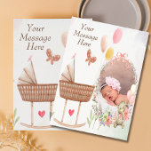 私たちパーソナライズされたの新生児発表 シーズンカード