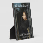 私たちパーソナライズされたは、おばあちゃんのフォトスクリプトを愛している フォトプラーク (側面)