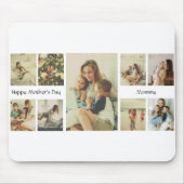 私たちパーソナライズされたは、ママのマウスパッドのギフトを愛している マウスパッド (正面)