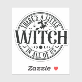 私たちビニールステッカーの小さな魔女 シール