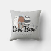 私たちベアの熊 – 洞窟の兄弟。表示 クッション (裏面)