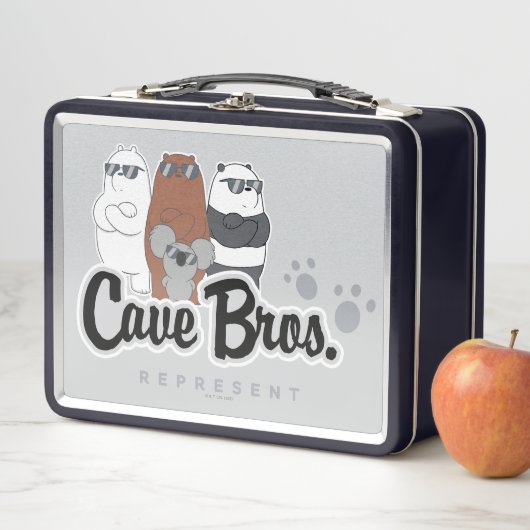 私たちベアの熊 – 洞窟の兄弟。表示 メタルランチボックス (インサイチュ)