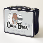 私たちベアの熊 – 洞窟の兄弟。表示 メタルランチボックス (正面)