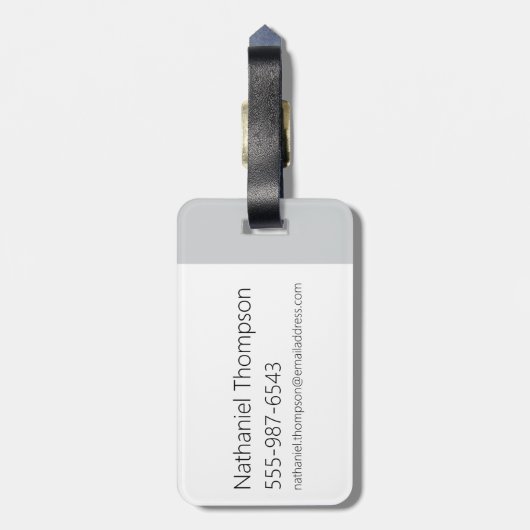 私たちベアの熊 – 洞窟の兄弟。表示 ラゲッジタグ (裏面縦)