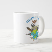 私たちベア – アドベンチャー待ち ジャンボコーヒーマグカップ (正面右)