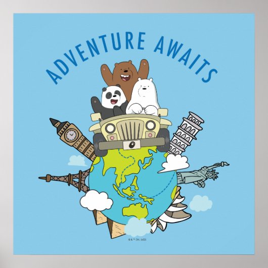 私たちベア – アドベンチャー待ち ポスター (正面)