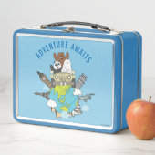 私たちベア – アドベンチャー待ち メタルランチボックス (インサイチュ)