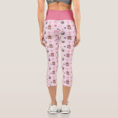 私たちベア – バレンタインハートパターン カプリレギンス (裏面)