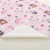 私たちベア – バレンタインハートパターン シェルパブランケット (3/4)