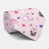 私たちベア – バレンタインハートパターン ネクタイ (ロール)