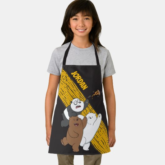 私たちベア – 最後のピザのスライス エプロン (インサイチュ)