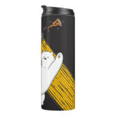 私たちベア – 最後のピザのスライス タンブラー (回転右)