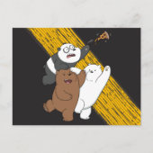 私たちベア – 最後のピザのスライス ポストカード (正面)