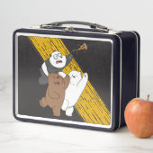 私たちベア – 最後のピザのスライス メタルランチボックス (インサイチュ)