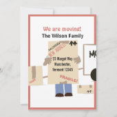 私たちモダンが動いている可愛い発表 案内状 (正面)