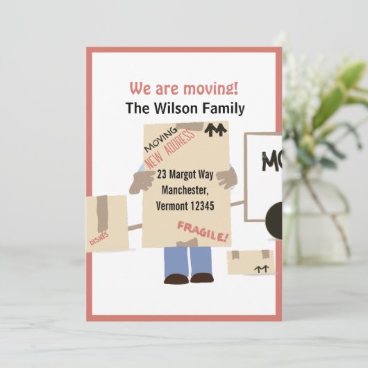 私たちモダンが動いている可愛い発表 案内状 (スタンド正面)