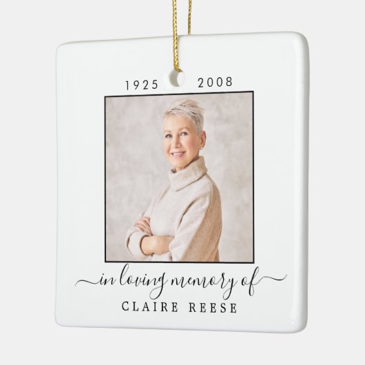 私たちモダンが大好きな天国写真 セラミックオーナメント (左)