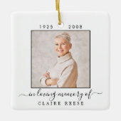 私たちモダンが大好きな天国写真 セラミックオーナメント (正面)
