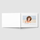 私たちモダンのハートで永遠にミニマル写真 ゲストブック (全面)