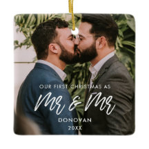 私たちモダンの初めてのクリスマスは写真とMr.