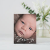 私たちモダンの恵みベビー写真を数え生まれたばかりのる 案内ポストカード (スタンド正面)